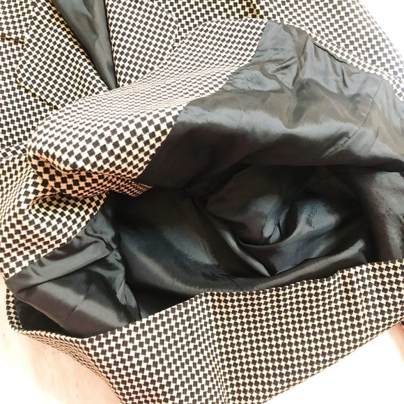 Vintage Laurel Escada Houndstooth Blazer size 36 - Picture 4 of 10